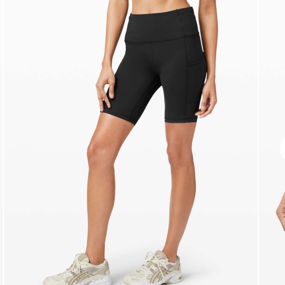 Fast and Free High Rise Shorts 8”